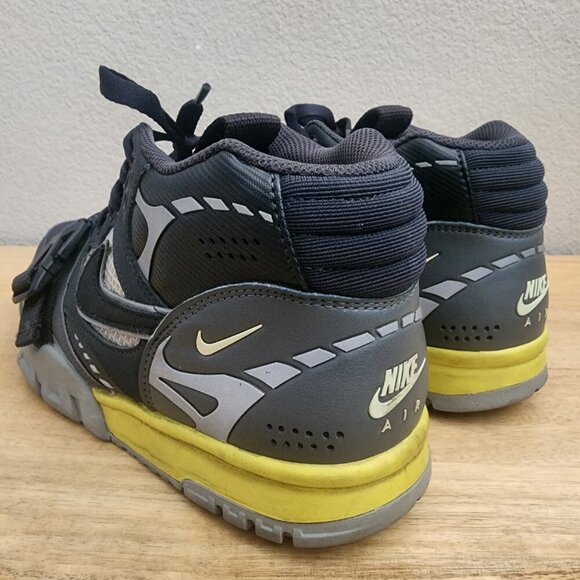 Nike Air Trainer 1 SP Mens Sz 8.5 Dark Smoke Grey Black Sneaker Shoes DH7338 001 - Picture 4 of 11